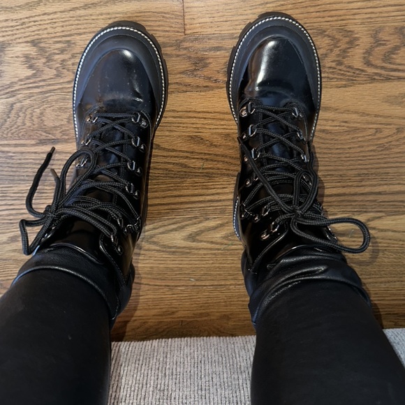 Tory Burch lug-sole hiker boot - Picture 2 of 5